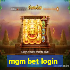 mgm bet login